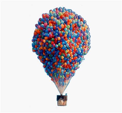 Pixar Up Balloons Png - Up Movie Balloons , Free Transparent Clipart - ClipartKey