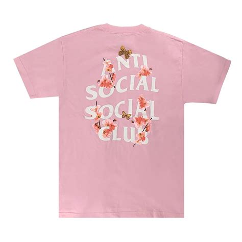 Anti Social Social Club Kkoch Short-Sleeve T-Shirt 'Pink' - Anti Social Social Club - 0657 ...