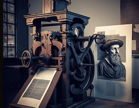 Johannes Gutenberg Printing Press