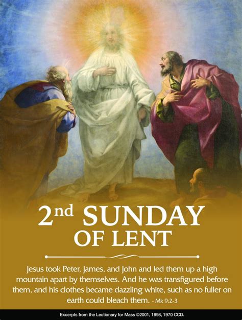 Second Sunday Of Lent 2024 Readings - Gigi Jordana