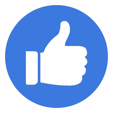 Facebook like button Computer Icons Thumb signal - Thumbs up png download - 1032*1032 - Free ...