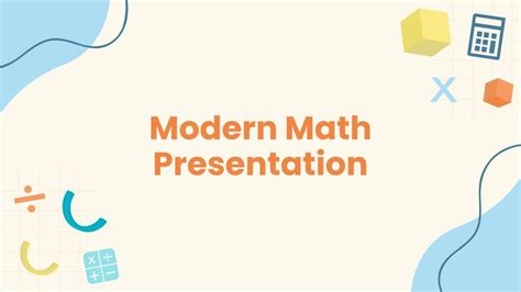 Modern Math Presentation in PowerPoint, Apple Keynote, PDF, Google Slides - Download | Template.net