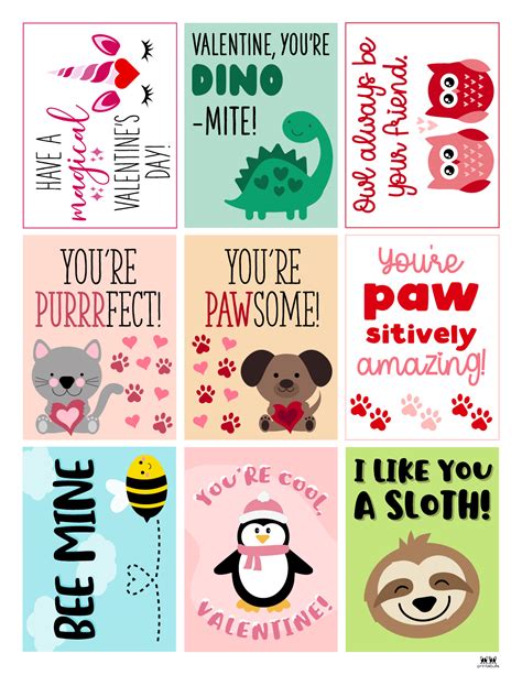 Printable Valentine's Day Cards - 250+ Free Printables | Printabulls