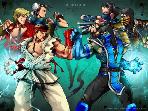 Mortal Kombat VS Street Fighter | Ryu street fighter, Street fighter characters, Mortal kombat