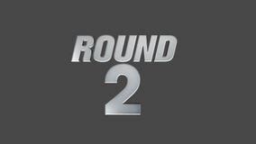 Final Round Animated Text stock footage. Video of color - 111586842