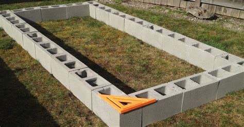 How to Build a Cinder Block Raised Garden Bed - Sunshine and Rainy Days