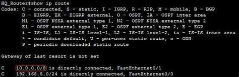 Routing Table Explained