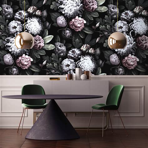 Black Floral Wallpapers on WallpaperDog