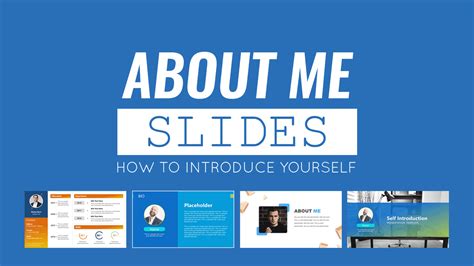 All About Me Slides Examples