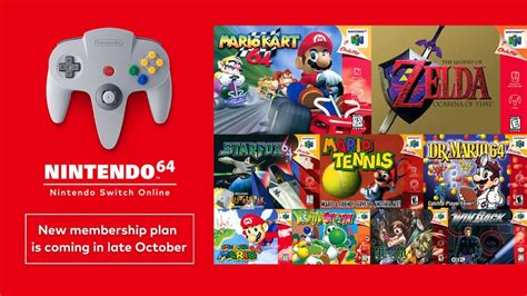 Nintendo Switch Online Nintendo 64 Games List: All Games Available at Launch | Attack of the Fanboy