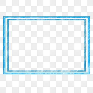 Blue Border PNG Transparent Images Free Download | Vector Files | Pngtree