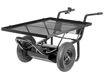 Electric Powered Motorized Utility Cart - 6cu Feet