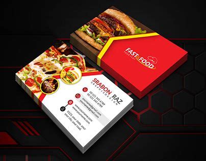 Check out new work on my @Behance profile: "business card design" http://be.net/gallery… | Food ...