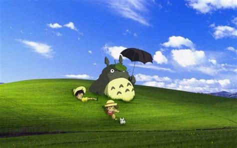 Hình nền totoro background pc đẹp hình hoạt hình