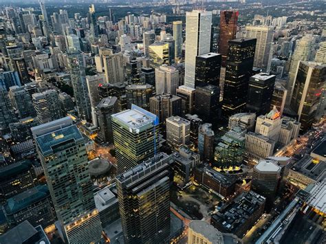 Aerial View of City Buildings · Free Stock Photo