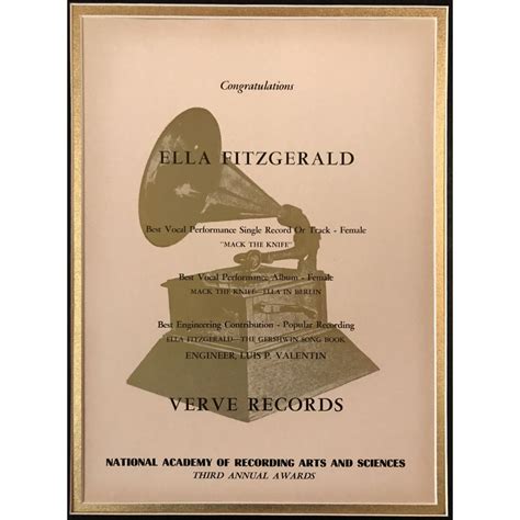 Ella Fitzgerald Original Grammy Advertisement Collage – MusicGoldmine.com