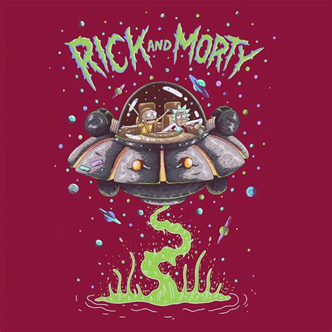 Rick and Morty Spaceship Tee