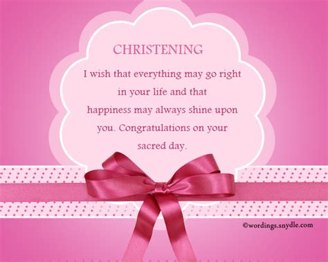 Christening Card Messages For A Boy