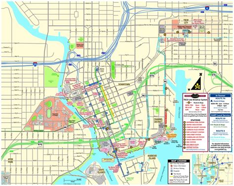 Pocket Map - Cruise Terminal Tampa Florida Map | Printable Maps