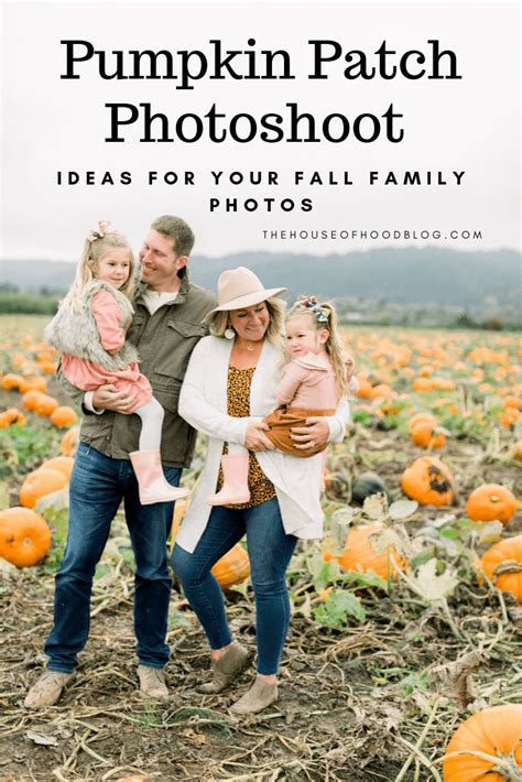 Pumpkin Patch Photoshoot - The House of Hood Blog