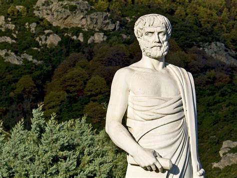 Aristotle Statue