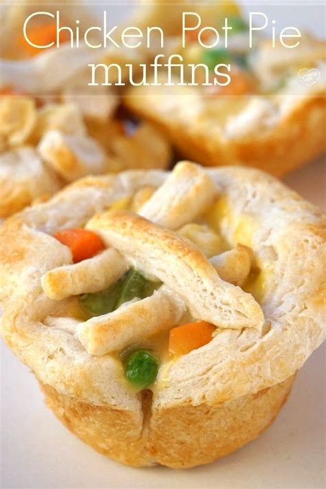 Chicken pot pie muffins · The Typical Mom