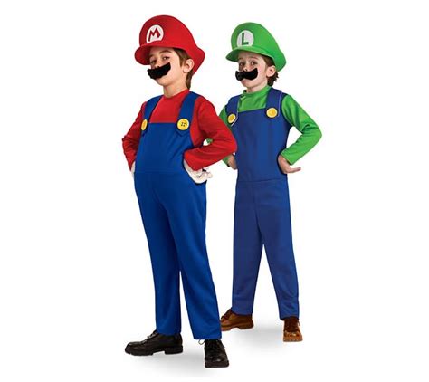 Super Mario and Luigi Costumes | Gadgetsin