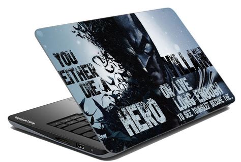 PRINTELLIGENT Laptop Skins Stickers | Super Heroes Collection || Fits Dell, Hp, Toshiba, Acer ...