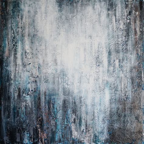 GRAY ORIGINAL ABSTRACT Painting Highly Textured Painting Industrial Original Art Custom Large ...