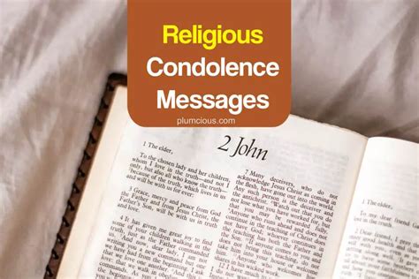 70 Comforting Religious Condolence Messages And Quotes - plumcious