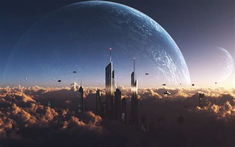 sci fi, Futuristic, City, Cities, Art, Artwork Wallpapers HD / Desktop and Mobile Backgrounds