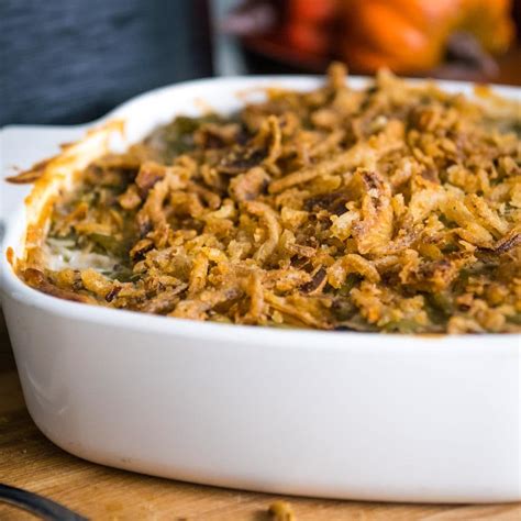 Campbells Green Bean Casserole (Thanksgiving Classic) - Upstate Ramblings