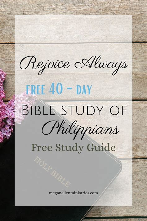 Philippians bible study free printable study guide – Artofit