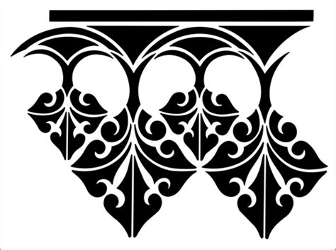 Gothic stencils from The Stencil Library. Stencil catalogue quick view page 6. | Stencils online ...