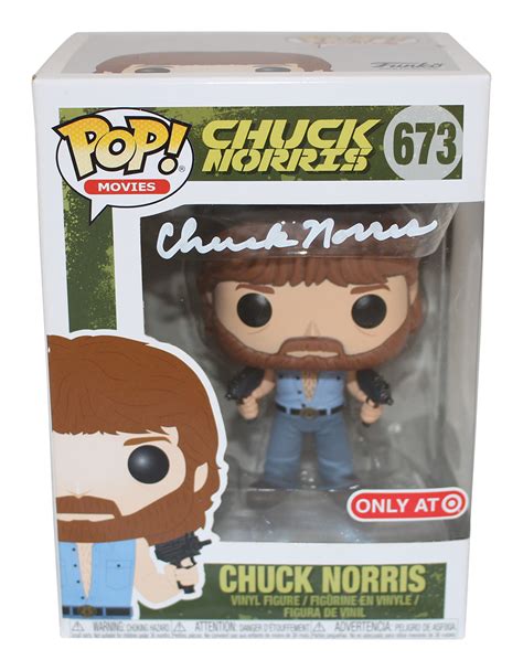 Chuck Norris Autographed/Signed Invasion USA Funko Pop! #673 JSA – Denver Autographs