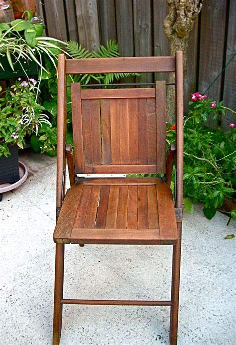 Old Wooden Folding Chairs Folding Chairs Wooden Chair Vintage Wood Furniture Antique Outdoor ...