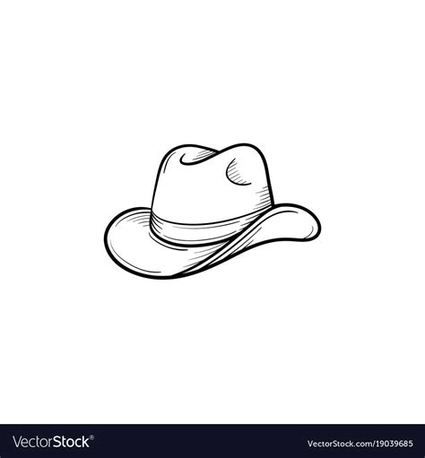 Easy Way To Draw A Cowboy Hat - All About Cow Photos