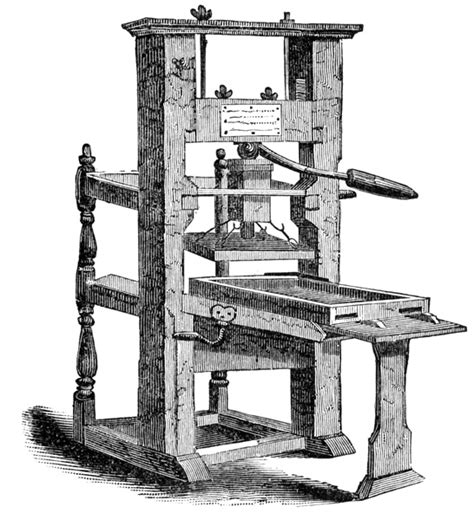 1450: The Printing Press - The Invention of the Printing Press