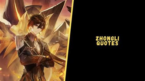 Top 23 Amazing Quotes and Voice Lines From Zhongli - Upgrading Oneself