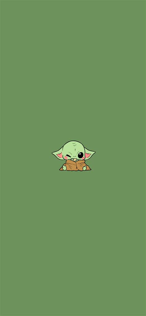 Cute Baby Yoda Wallpaper iPhone - Baby Yoda Wallpapers 4K