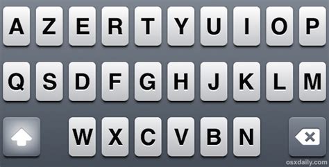 How to Change the Keyboard Layout in iOS: AZERTY, QWERTZ, QWERTY, Dvorak