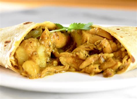 Trinidad Curry Rabbit Roti » Reciprocal Recipes