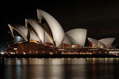 Sydney Opera House at Night Photograph by John Daly - Pixels