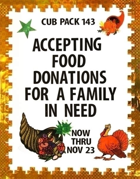 13 Charity Food Drive Poster Designs Images - Holiday Food Drive Flyers, Canned-Food Drive and ...