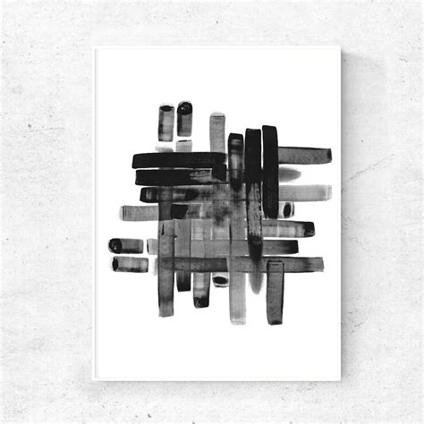 Black and white abstract art - healthcarelimfa