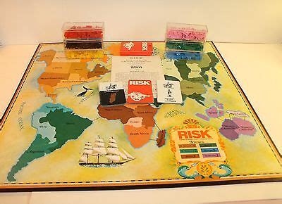 Vintage Risk Board Game With Armies, Cards & Rules NO Box | eBay