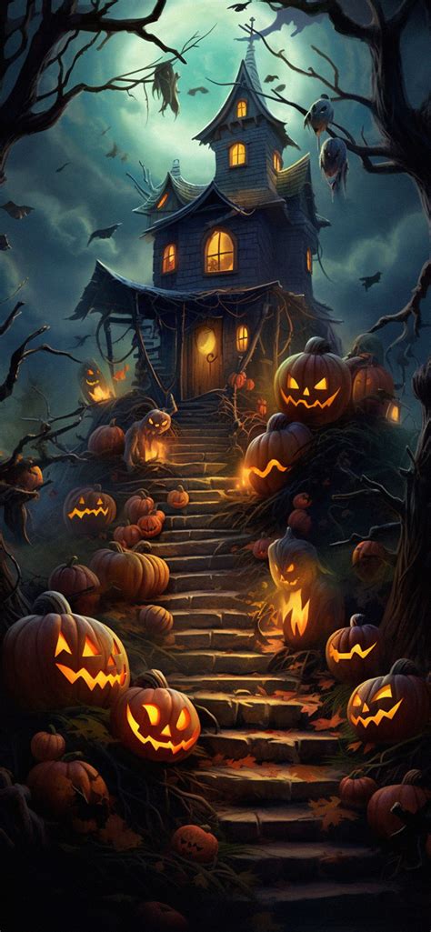 Haunted House Cool Scary Wallpapers - Halloween Wallpapers 4K