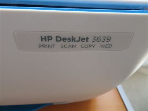 Units - Skrivare Hp Deskjet 3639