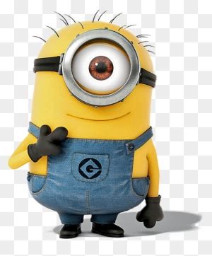 One Eyed Minion Clipart - Minion With One Eye - Full Size PNG Clipart Images Download