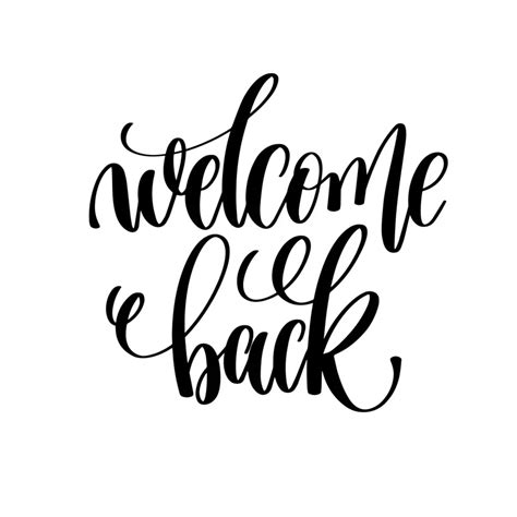 Welcome Back Card Free Printable